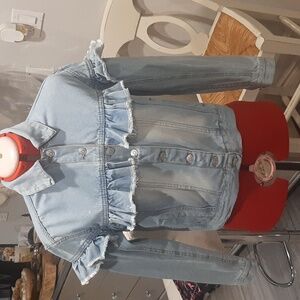 Has little mark on the sleeve as shown on the picture